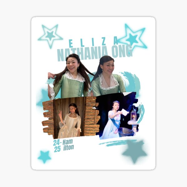 Item preview, ‘ELIZA’ Nathania Ong hamilton  designed and sold by fandomdesignsxo.