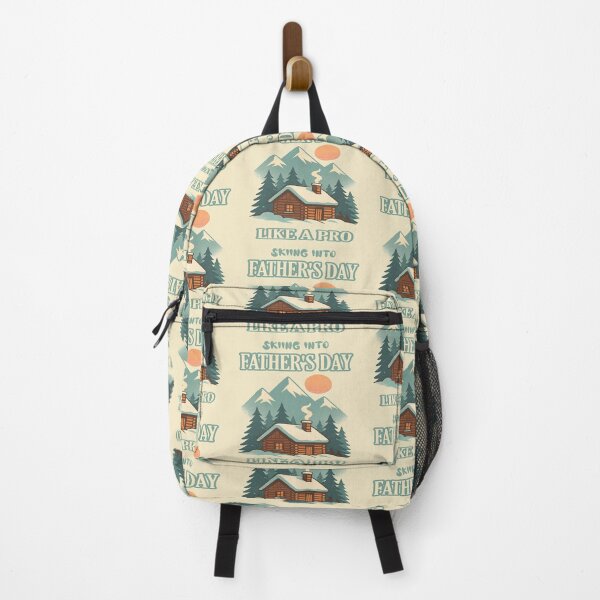 Item preview, Skiing Into Father’s Day Like a Pro – Vintage Cabin Design designed and sold by Rajasekar.