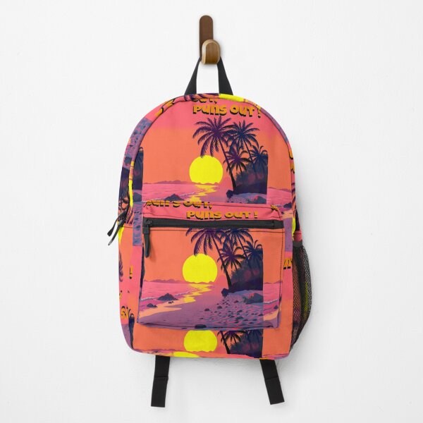 Item preview, Cyber Tropical Paradise Sunset - Neon Palm Beach Aesthetic designed and sold by Felia001.