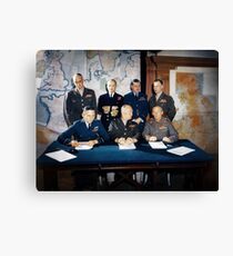 Supreme Command - Allied Expeditionary Force - WW2 Canvas Print