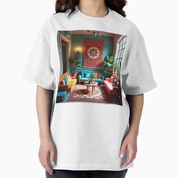 Item preview, Apartment Decorating - Bohemian Dream Living Room with Tapestry and Jewel Tones designed and sold by Dreams--Cape.