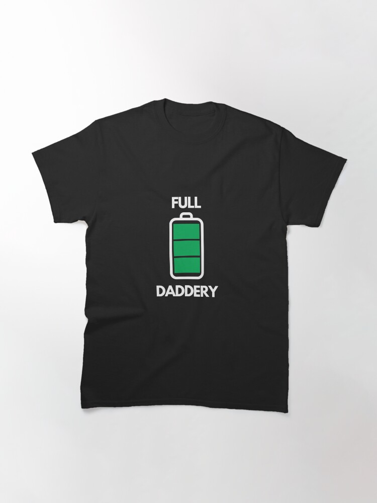Thumbnail 3 of 7, Classic T-Shirt, Dad Energy (Full) designed and sold by videogamesprof.