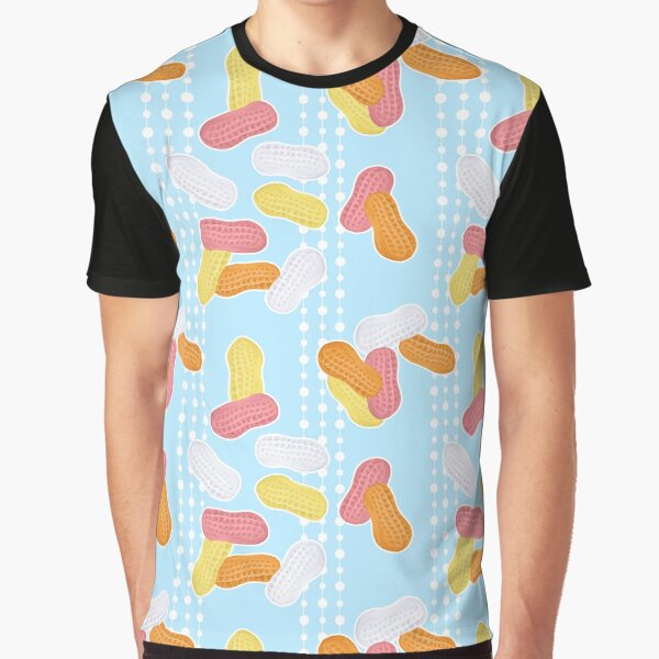 Circus Peanuts - Blue Graphic T-Shirt