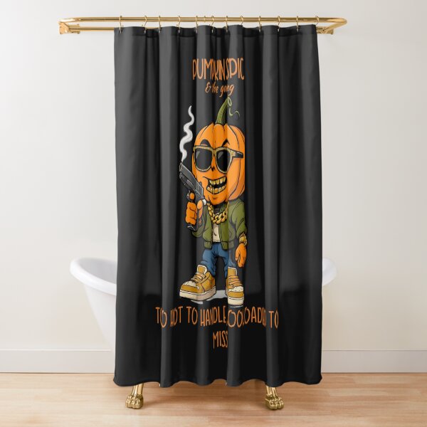 Item preview, Pumpkin Spice & The Gang - Too Hot to Handle, Too Loaded to Miss Halloween Gangster designed and sold by Snark&Cotton.