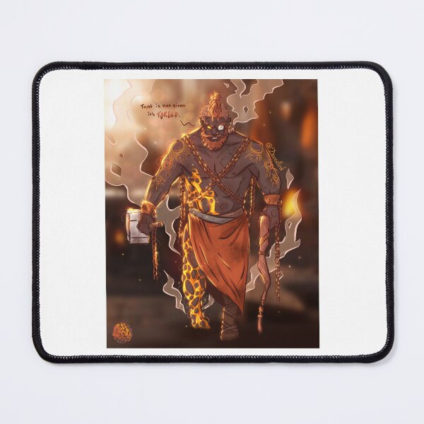 Item preview, Hephaestus print designed and sold by DoodlingLenn.