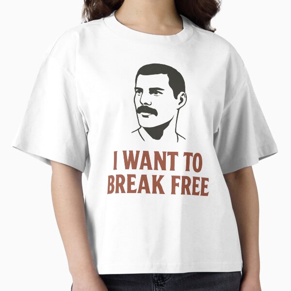 Bold Quote Design | Retro Music Statement Art Boxy T-Shirt