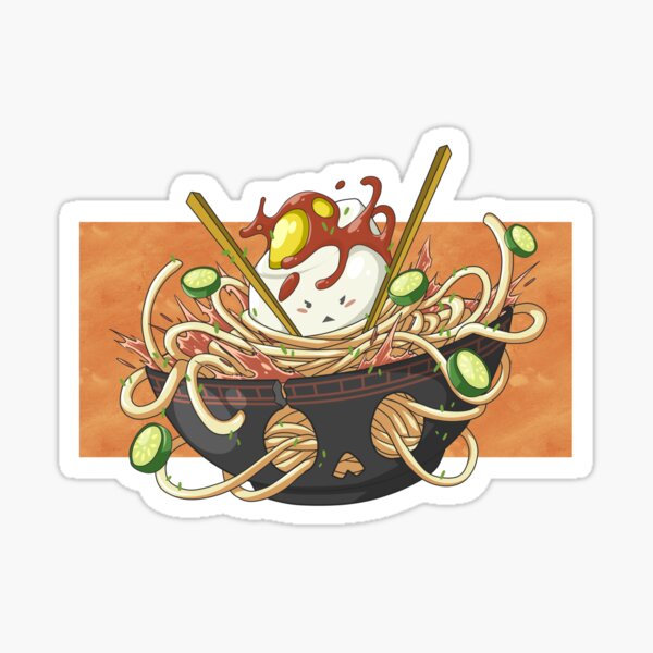 Spicey Noodles Sticker