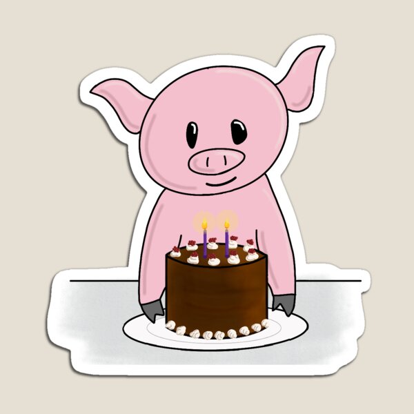 Pig Cake Gifts Merchandise Redbubble - roblox escape grandmas house cake by sugar sweet cakes