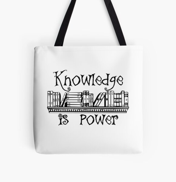 Item preview, Knowledge is Power - Gifts for Readers Librarians Teachers and Professors designed and sold by merkraht.