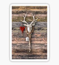 deer head Sticker