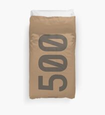Yeezy Boost 500 Box Illustration Duvet Cover