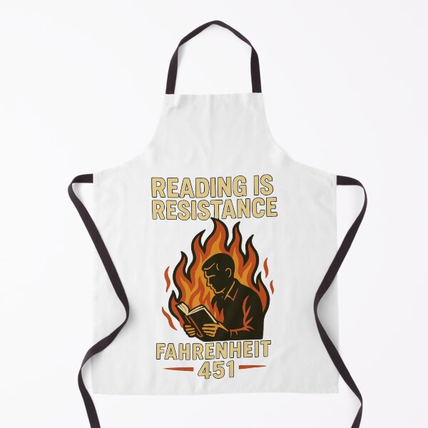Item preview, Reading is resistance. Farenheit 451 - Ray Bradbury designed and sold by storelibertys.