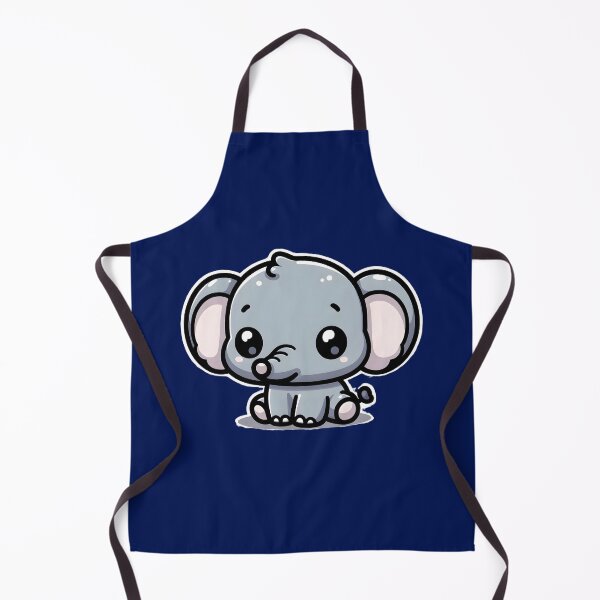 Item preview, Kawaii Elephant designed and sold by ArtistEmbrace.