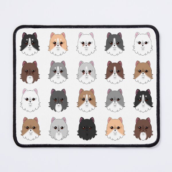 Item preview, Pomeranian Dog Pattern White Background designed and sold by OliRoseArt.