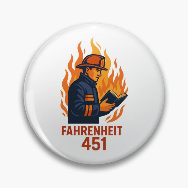 Item preview, Farenheit 451 - Ray Bradbury designed and sold by storelibertys.