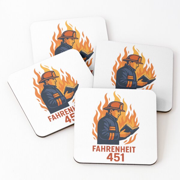 Item preview, Farenheit 451 - Ray Bradbury designed and sold by storelibertys.