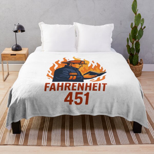 Item preview, Farenheit 451 - Ray Bradbury designed and sold by storelibertys.