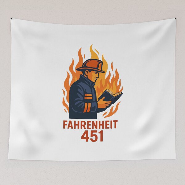 Item preview, Farenheit 451 - Ray Bradbury designed and sold by storelibertys.