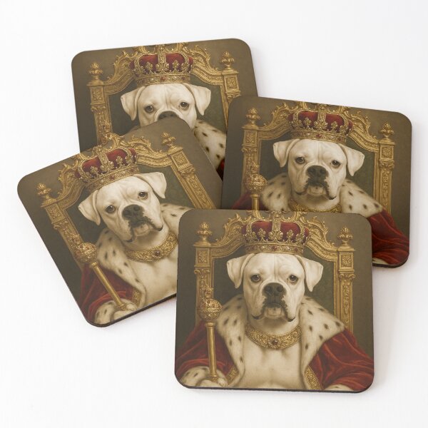Item preview, His Majesty Alphie: King of Canines designed and sold by Animalistics.