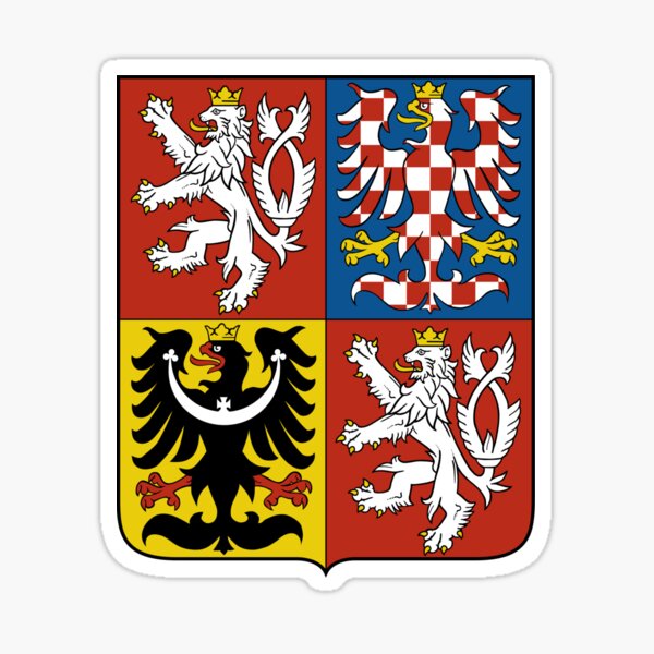Item preview, Coat of arms of the Czech Republic designed and sold by Beluga Cat.