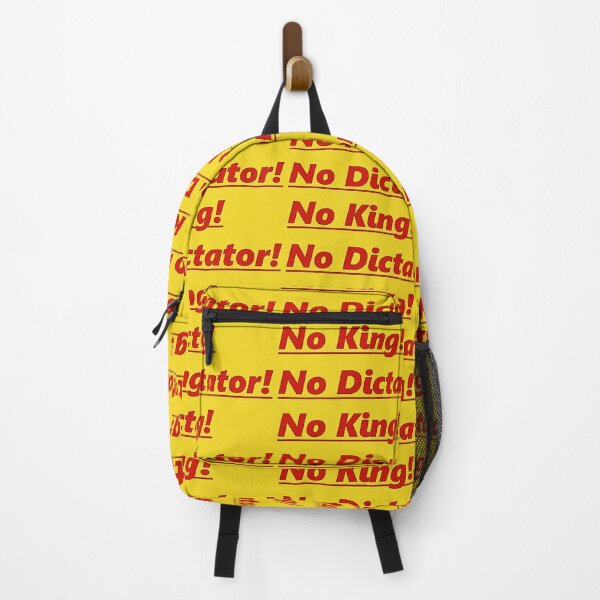 Item preview, No King No Dictator - Motivational Quote T-Shirt designed and sold by Earth Nature Creations.