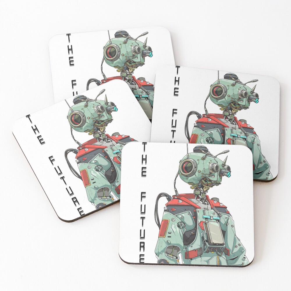 Item preview, Coasters (Set of 4) designed and sold by FunkyThreadsCo.