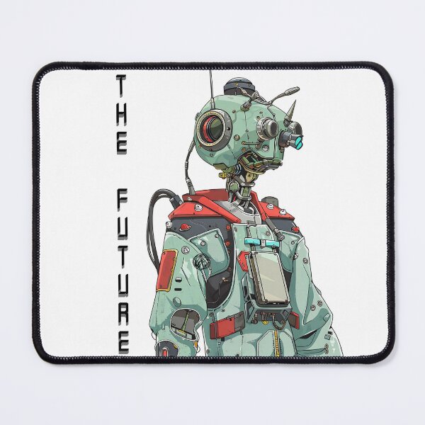 Item preview, The Future – Cyberpunk Android Design designed and sold by FunkyThreadsCo.