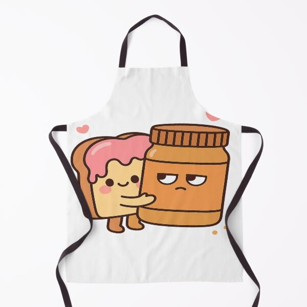 Item preview, Spread the Love – Kawaii PB&J Attitude Tee designed and sold by POD DYNASTY | Original Print On Demand T-Shirt Graphics.