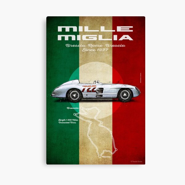 Item preview, Mille Miglia Racetrack Vintage designed and sold by Theodor Decker.