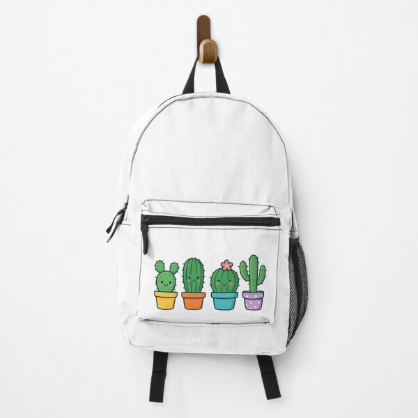 Item preview, Kawaii Cactus in Terracotta Pot – Cute Cartoon Plant Illustration designed and sold by B-M-Store.
