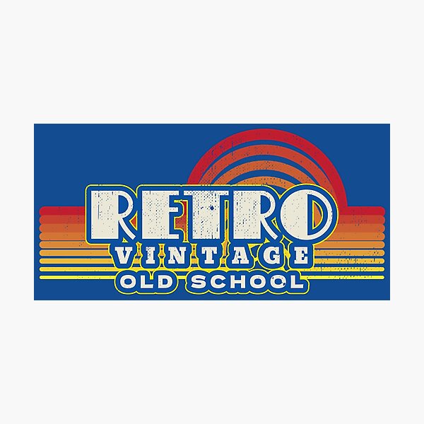 Item preview, Rétro Vintage Old School designed and sold by HappyDoodleBoy.
