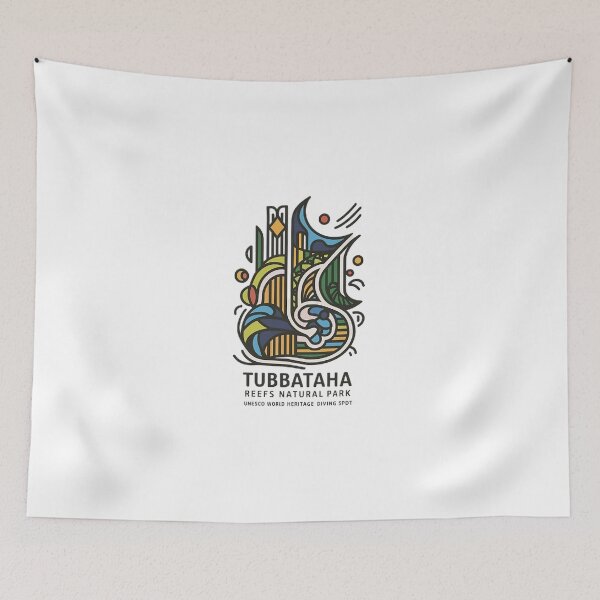 Item preview, Philippines Tubbataha Reefs Natural Park designed and sold by likbatonboot.