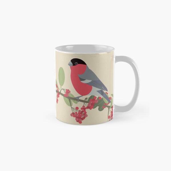 Item preview, Bullfinch and berries designed and sold by BlueTulip20.