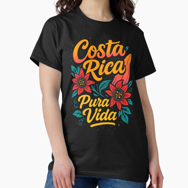Item preview, Costa Rica Pura Vida Surfboard and Tropical Flowers designed and sold by JackCurtis1991.