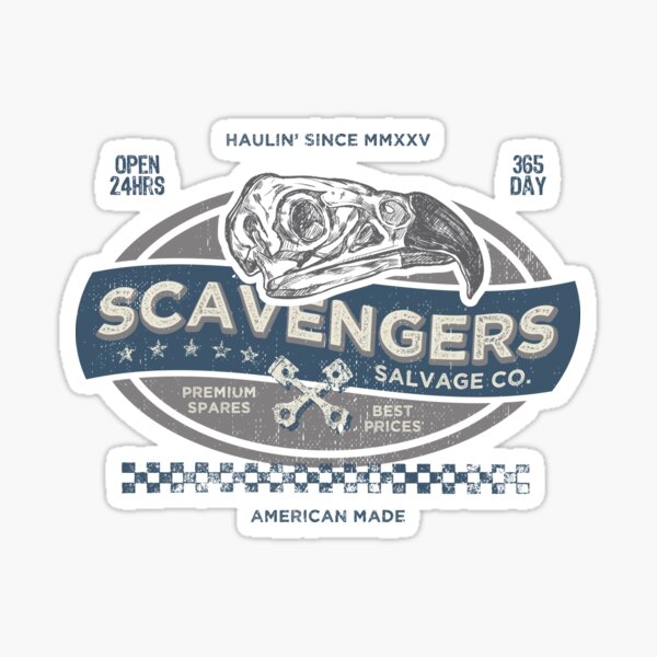 Item preview, Scavengers Salvage Co. designed and sold by HappyDoodleBoy.