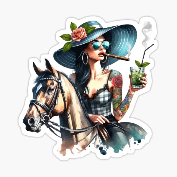 Item preview, Luxe Rebel on Horseback designed and sold by ArticunoSpace.