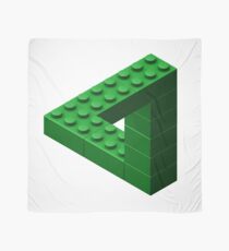 Escher Toy Bricks - Green Scarf