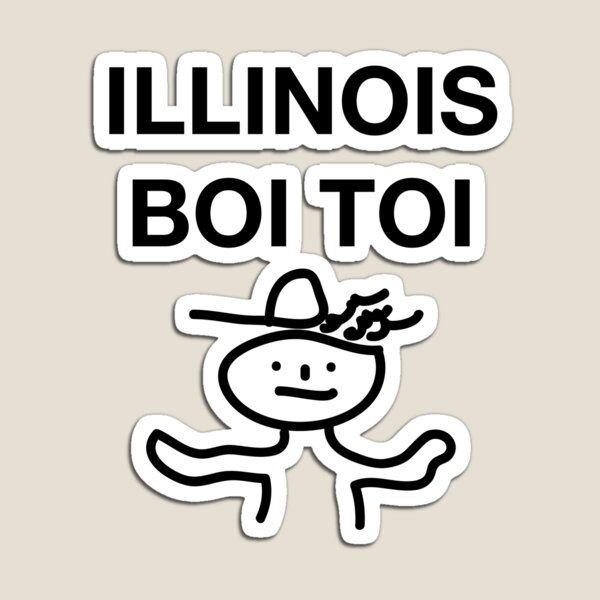 Aperçu de l'œuvre ILLINOIS BOI TOI créée et vendue par SprayandPray69.