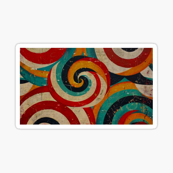 SWIRL Sticker