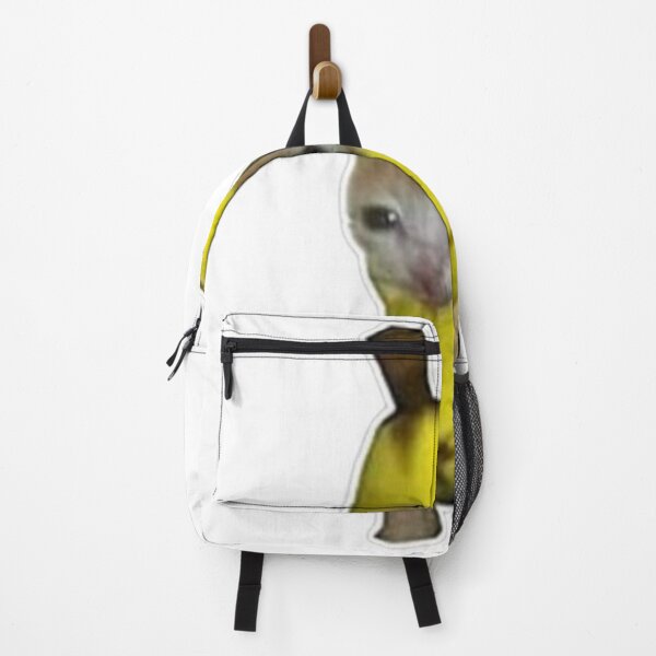 Item preview, Sad Cat in Banana Costume – Funny Meme Art designed and sold by DesignColler.