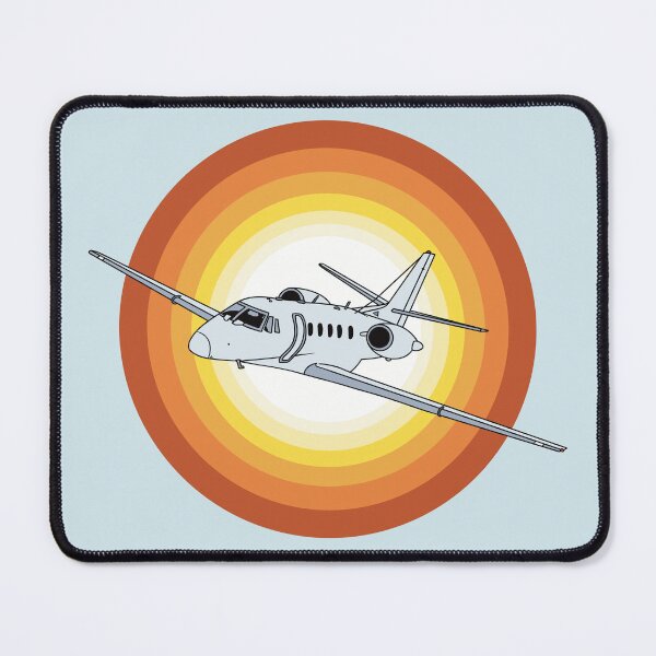 Item preview, Cessna Citation Jet Flying at Sunset Aviation Design designed and sold by skye-studio.