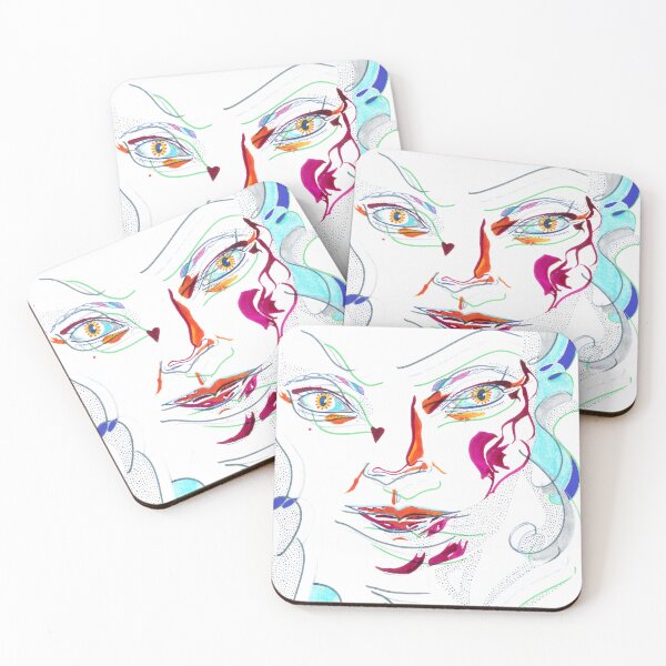 Item preview, Feminine portrait designed and sold by Neleren.