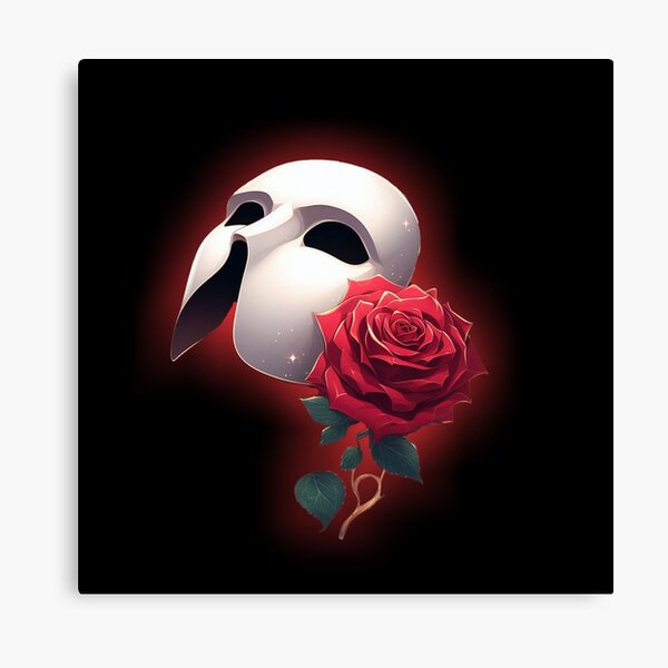 Item preview, Crimson Elegance: Phantom of The Opera Red Glow designed and sold by NerdiPop.