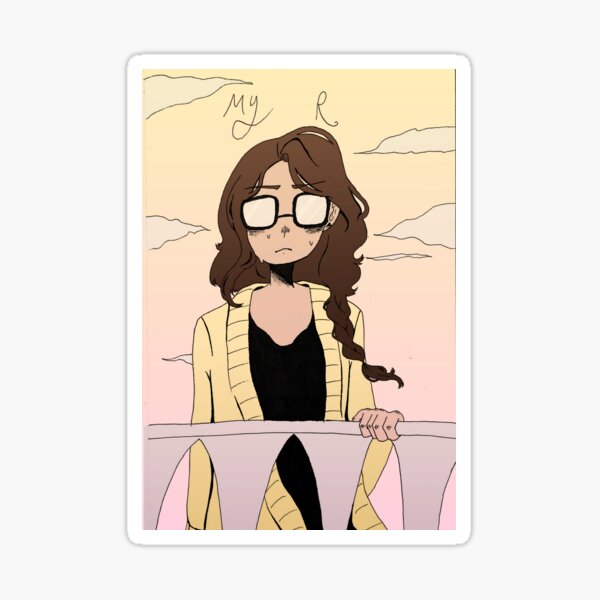 My R Sticker For Sale By Dood Bot Redbubble