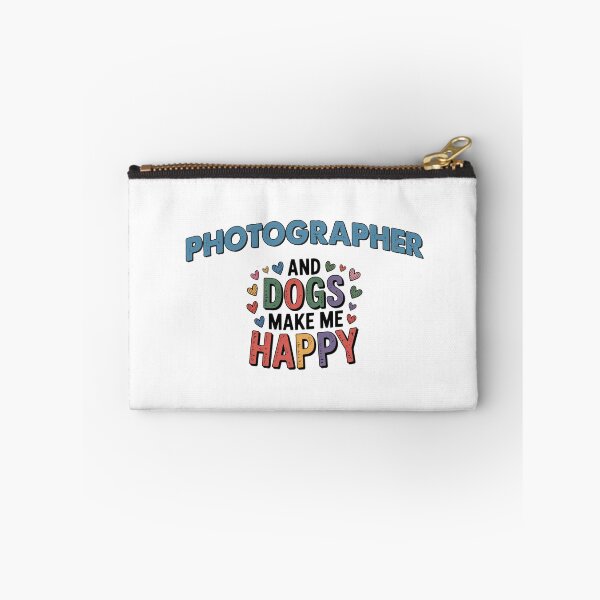 Item preview, Photographer And Dogs Make Me Happy - Funny Photographer Dogs Lover designed and sold by Oussinc.