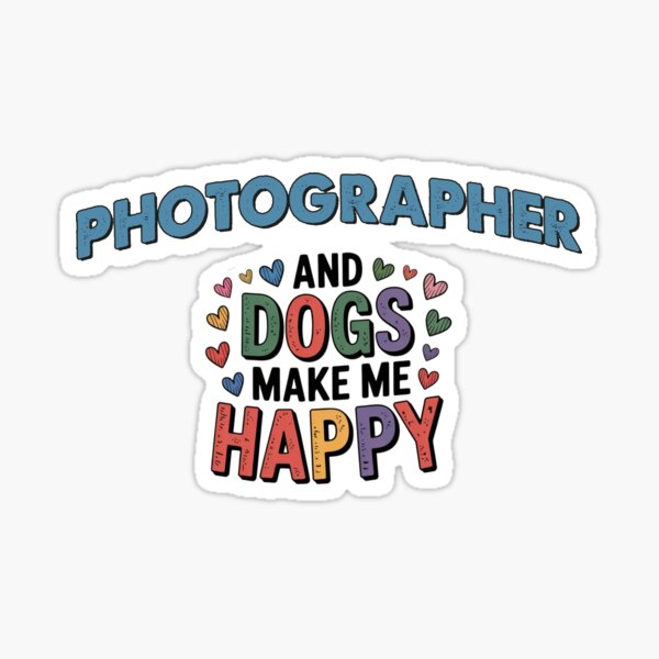 Artikel-Vorschau von Fotograf und Hunde machen mich glücklich - Lustiger Fotograf Hundeliebhaber, designt und verkauft von Oussinc.