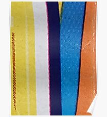HORIZONTAL MULTI STRIPE Poster
