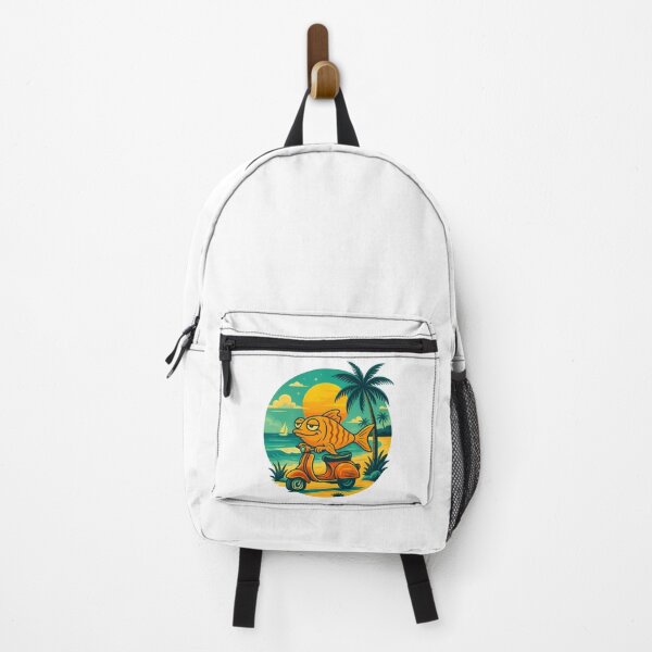 Item preview, Wiggly Fish – Beach Cruise Vibes designed and sold by ALITOPRINCE.