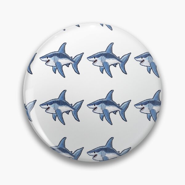 Item preview, Shark Pattern designed and sold by ColorFlowArt.