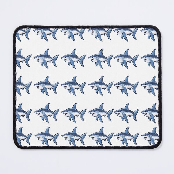 Item preview, Shark Pattern designed and sold by ColorFlowArt.